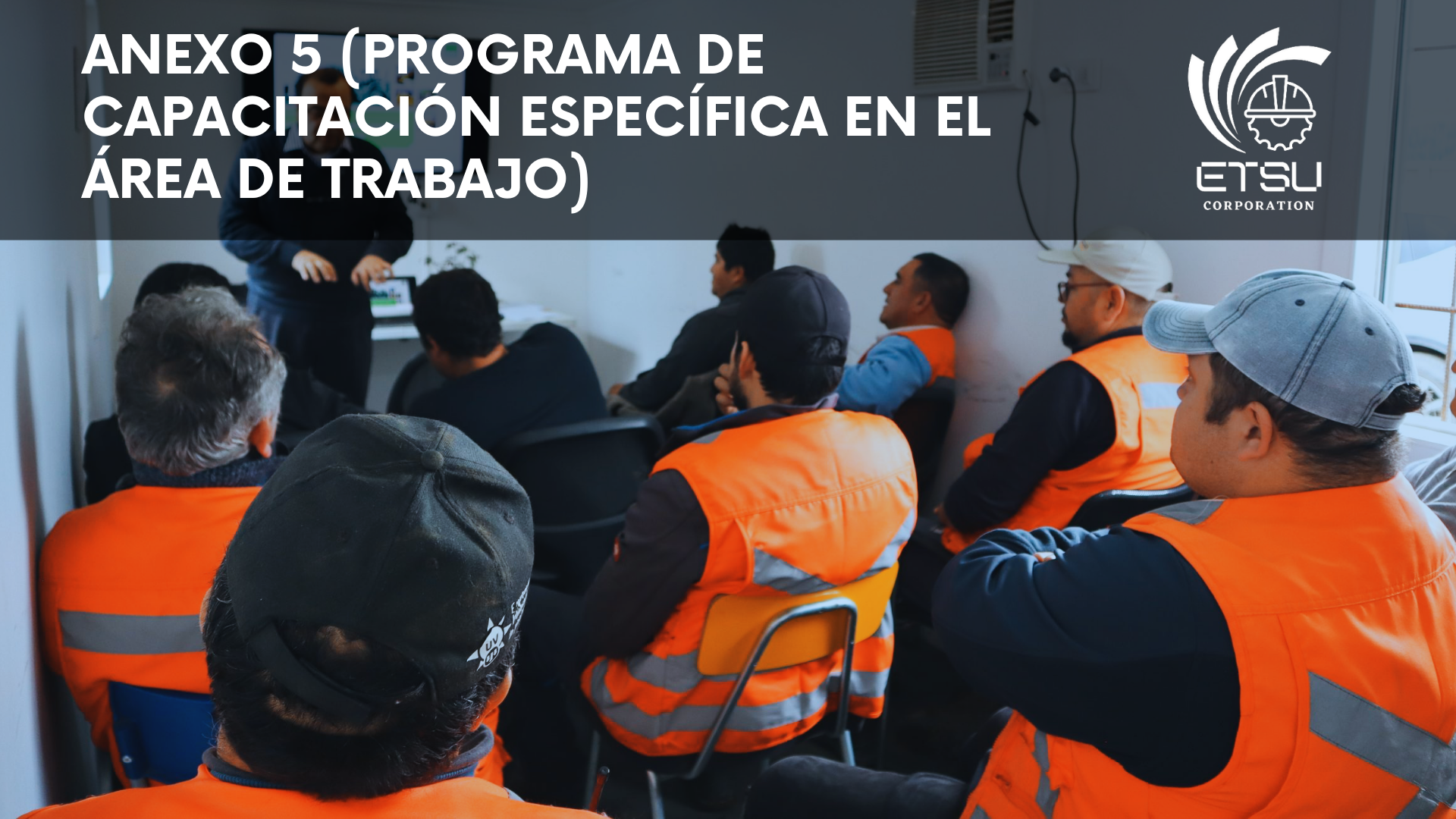 Anexo 5 (PROGRAMA DE CAPACITACIÓN ESPECÍFICA EN EL ÁREA DE TRABAJO)